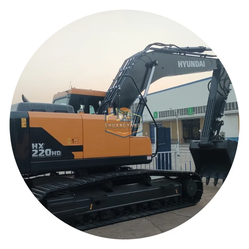 Hyundai 220HD Mini Excavator 20 Ton Brand New Low Price Features Original 210w-9 210w-7 215 215-7 215-9 220 200-7 200-9 Motor