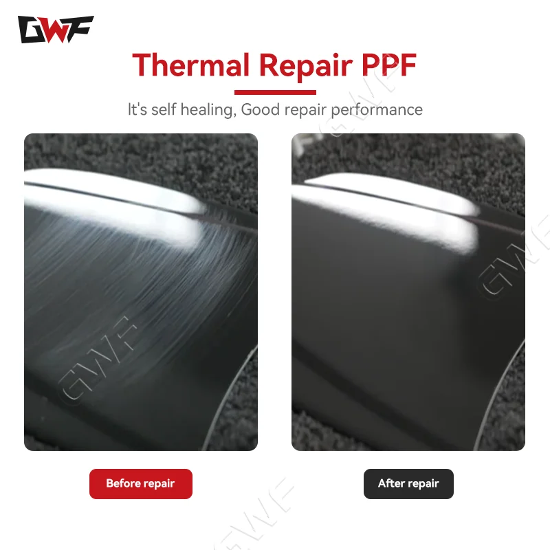 5 Years Warranty 7.5 Mil Gloss TPU Polyurethane Film Car Protective Film Self Healing Anti Scratch PPF Paint Protection Film