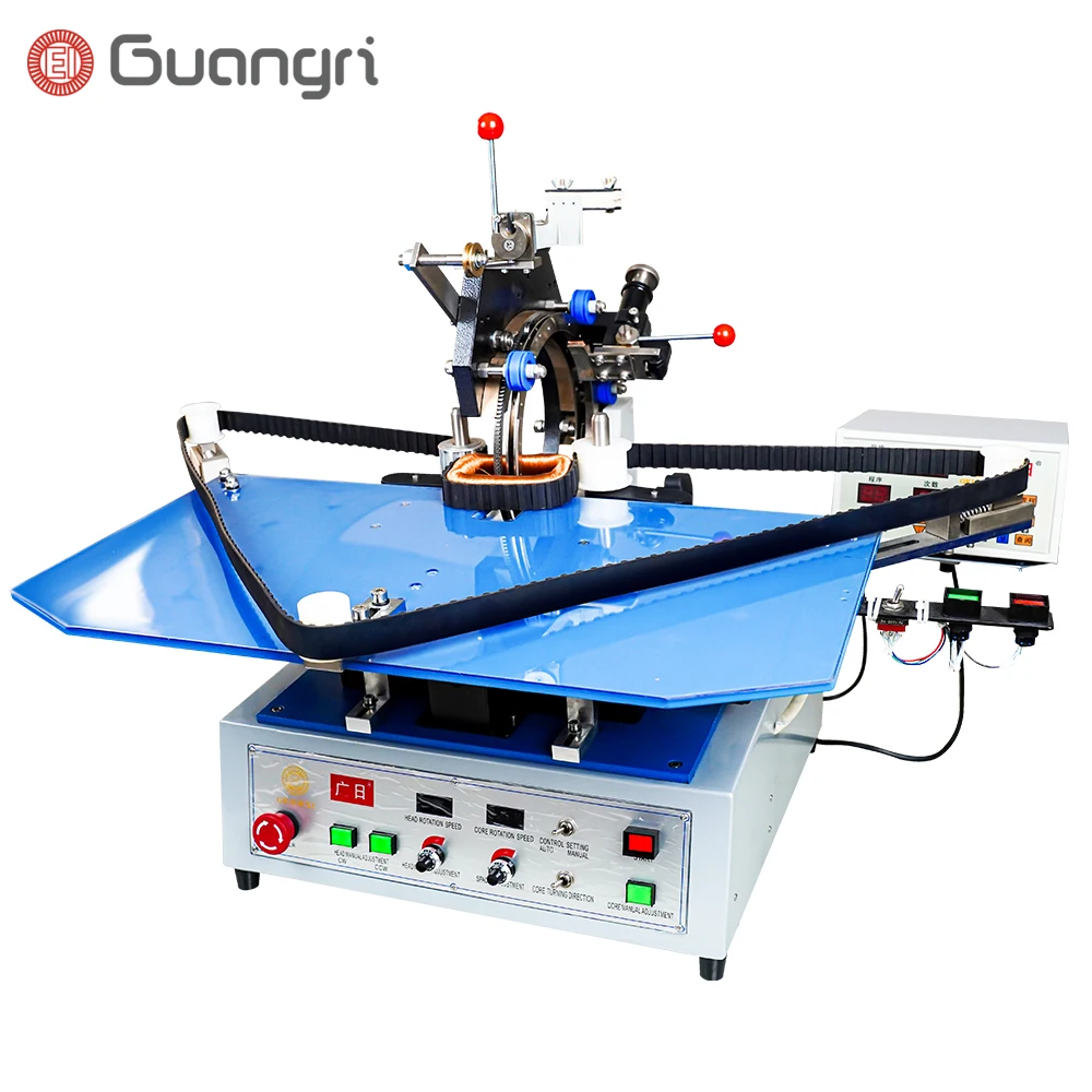 Belt Type Rectangular Coil Winding Machine Electric Motor Fan  Coil Machine Automatic Transformer Coil Winding Machine