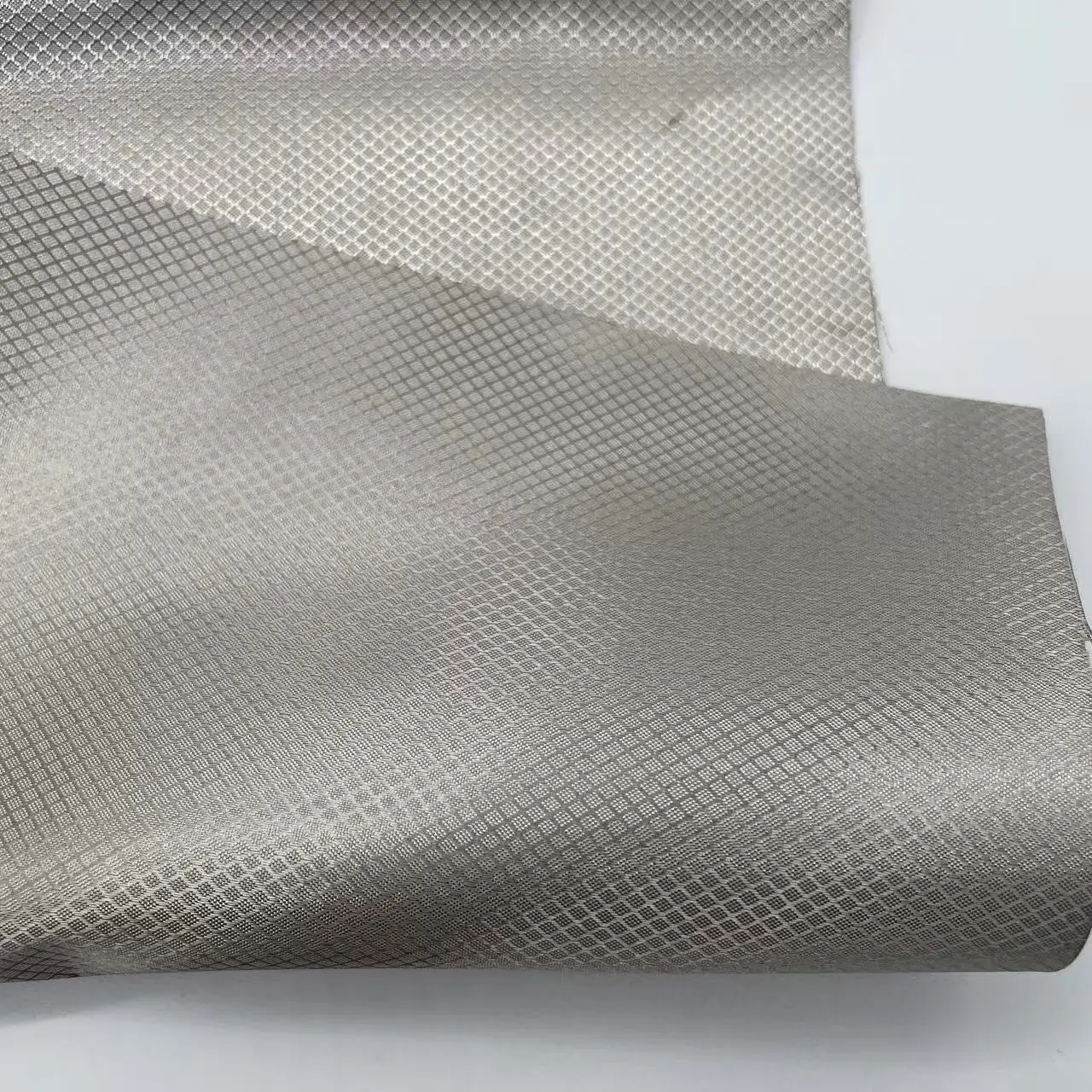 High Grade EMI RFID Shielding Anti Radiation Radiowave Microwave Electromagnetic Fields Diamond Shape Faraday Fabric