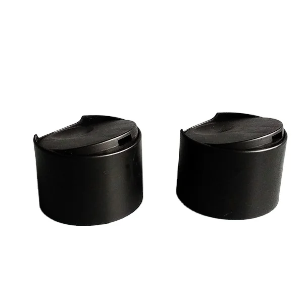 24/410 matt double wall 48mm diameter big plastic disc top cap for bottle use