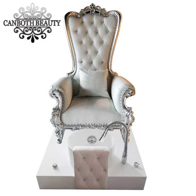 Luxury Queen Throne Pedicure Spa Manicure Chairs for Sale CB-FP003