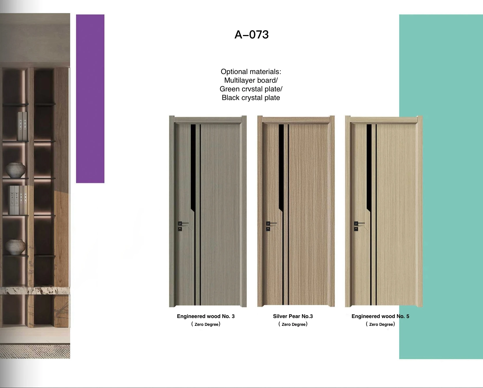 China Manufacturer House Front Door Designs Entry Exterior Security Door
