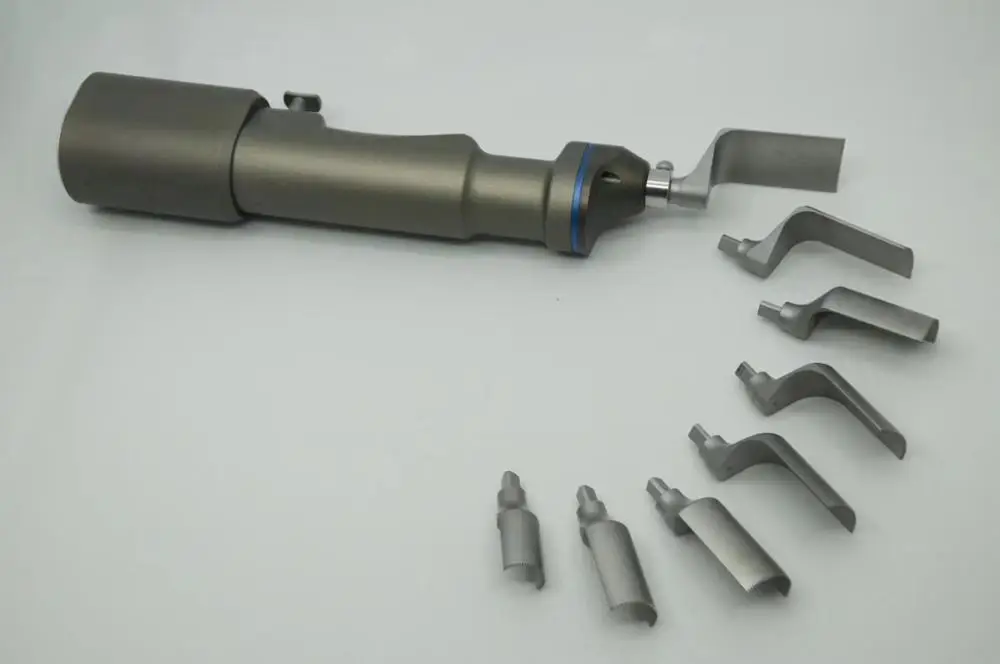 Veterinary orthopedic TPLO saw blades with compatible Standard triangular adaptor