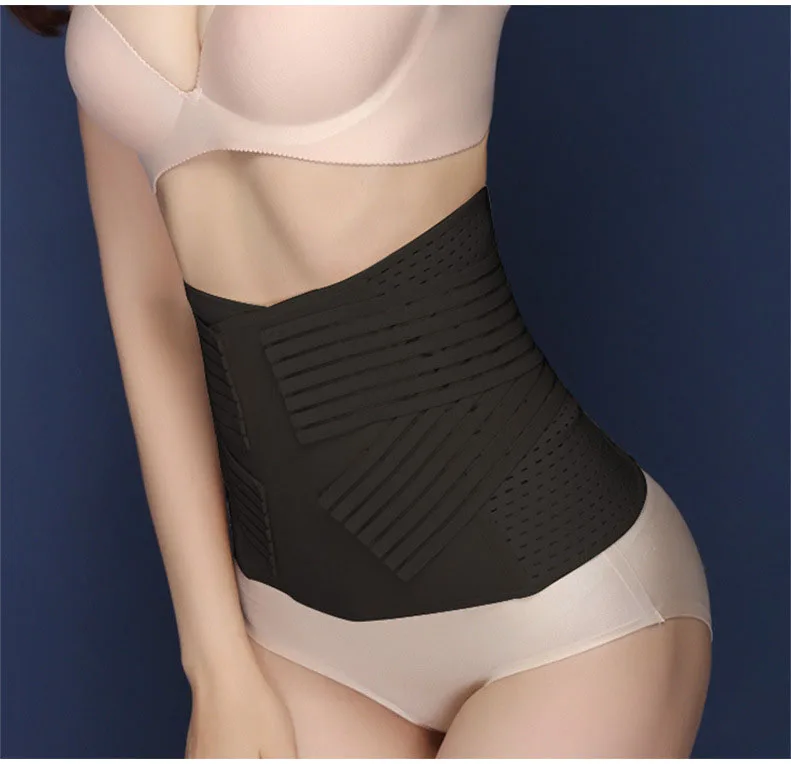 SL089 Compression Postpartum Belly Control Band Hollow Out Pregnancy Belt Bandage for Pregnant Women Girdle Shapewear Reducer