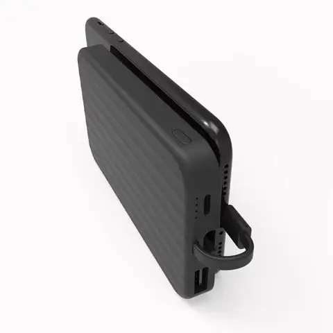 Hot product 2022 consumer electronics 6000mah mini innovative powerbank with suction cup for iPhone