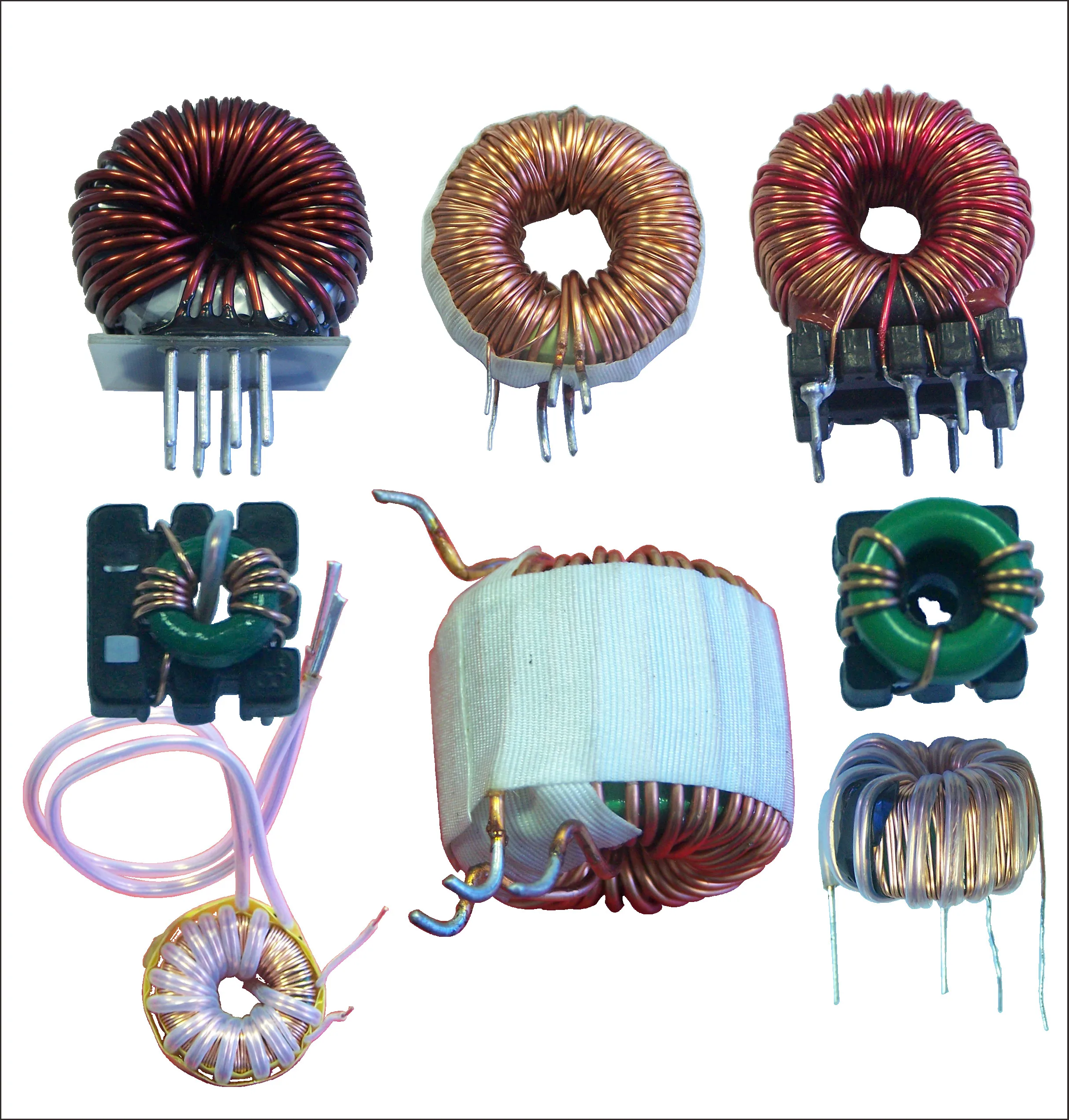 Высокочастотная литая переменная штепсельная катушка индуктивности магнитное кольцо дроссель катушка фильтр индуктор электронная Чистая медь Bohan