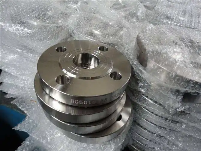 Blind Flange Flat Pipe Plate Industrial Carbon Steel Round Threaded Metal Flange Oem Aluminum Flange