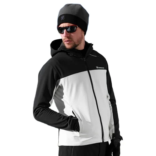 3 layer waterproof and breathable stretch softshell jacket fabric with TPU film