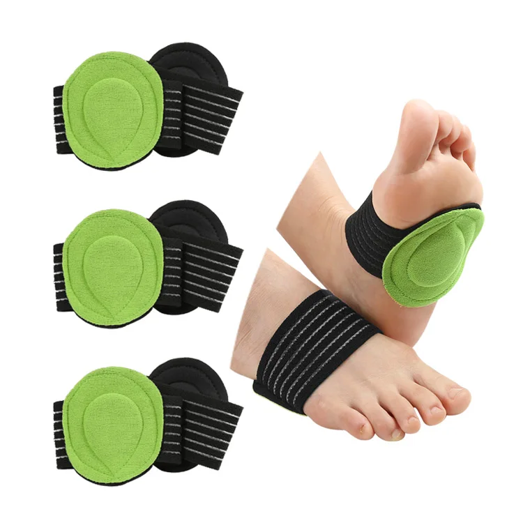 Brace Compression Cushioned Sleeve Bandage Pad Band Arch Support Relieve Flat Feet Heel Fatigue