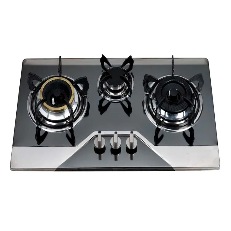 Wholesale Commercial kitchen stainless steel gas stove burner 3gas stove