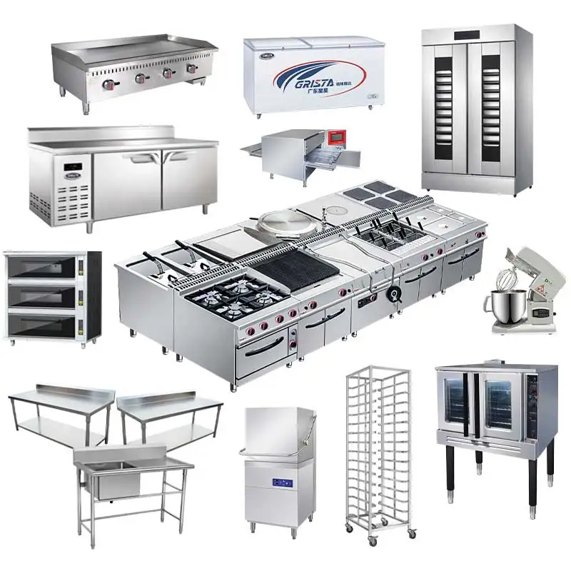 One-Stop Commercial Kitchen Equipment Solution for Hotels and Restaurants Catering Supplies for Efficient Food Preparation