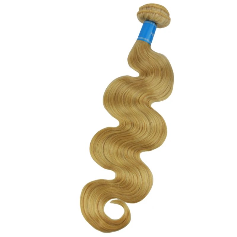 
Brazilian hair blonde raw virgin human hair cuticle aligned 613 bundles with frontal Virgin Cuticle 10A Hair Bundles 