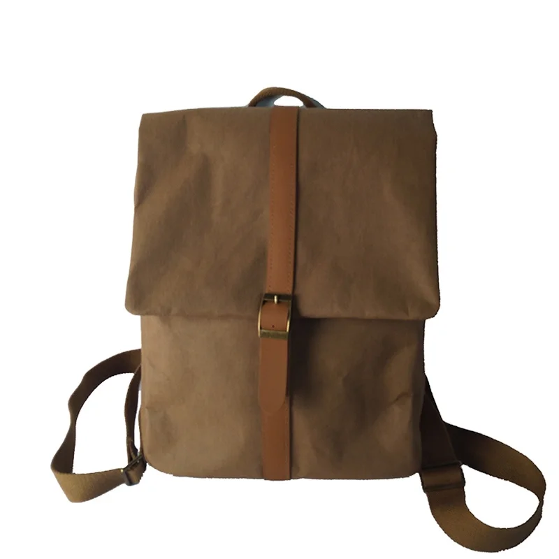 Water Resistant Tyvek Waterproof bag College Vintage laptop Backpack