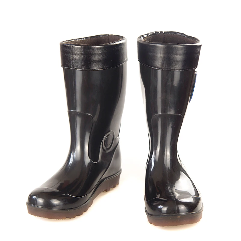 Оптовая продажа, мужские водонепроницаемые резиновые сапоги с классическим рисунком из говяжьих сухожилий, с одной этикеткой