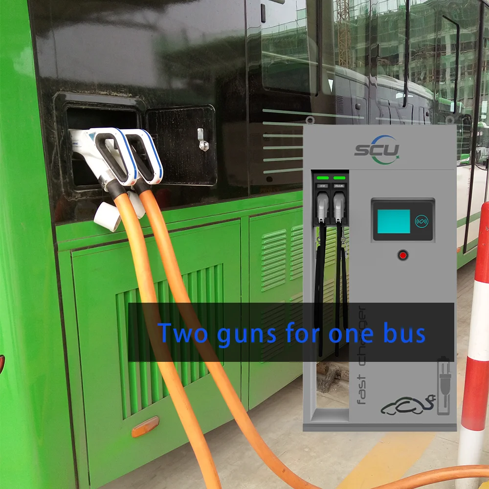SCU Auto Electronics Car Battery Charger EV DC Fast Charger 60kw 120kw 150kw for Commercial fleet operators/fuel station