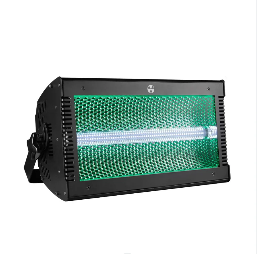 Aluminum Housing LED Stage Lights DJ Stadium Hotel Concert 64x 0.6w RGB LED 3000W DMX LED Strobe Light