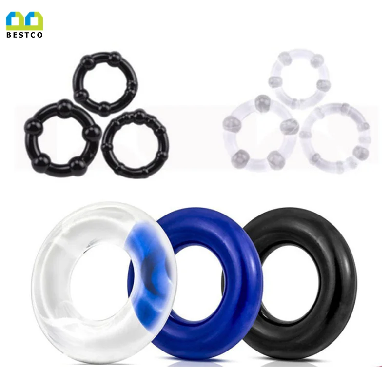 Ring Cock Silicone Rubber Male Products Cockrings Penis Cock Rings for male