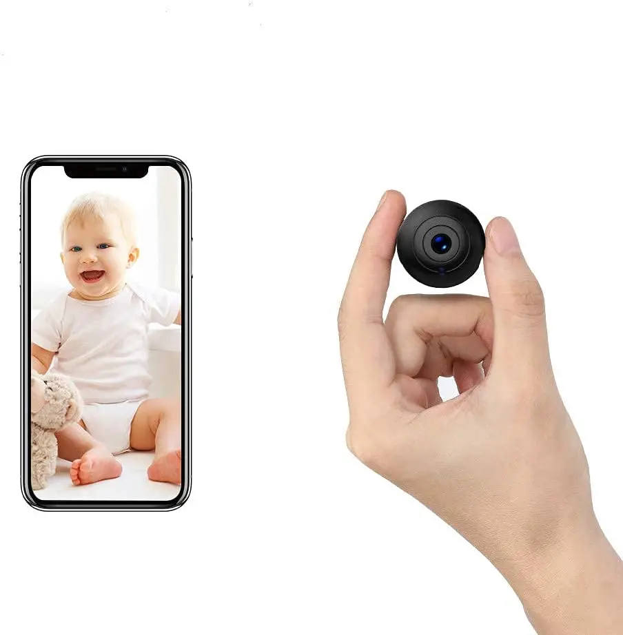 Mini Spy Camera WiFi Hidden Camera with Audio Live Feed Home Security Camera 1080P Hidden a9/sq11
