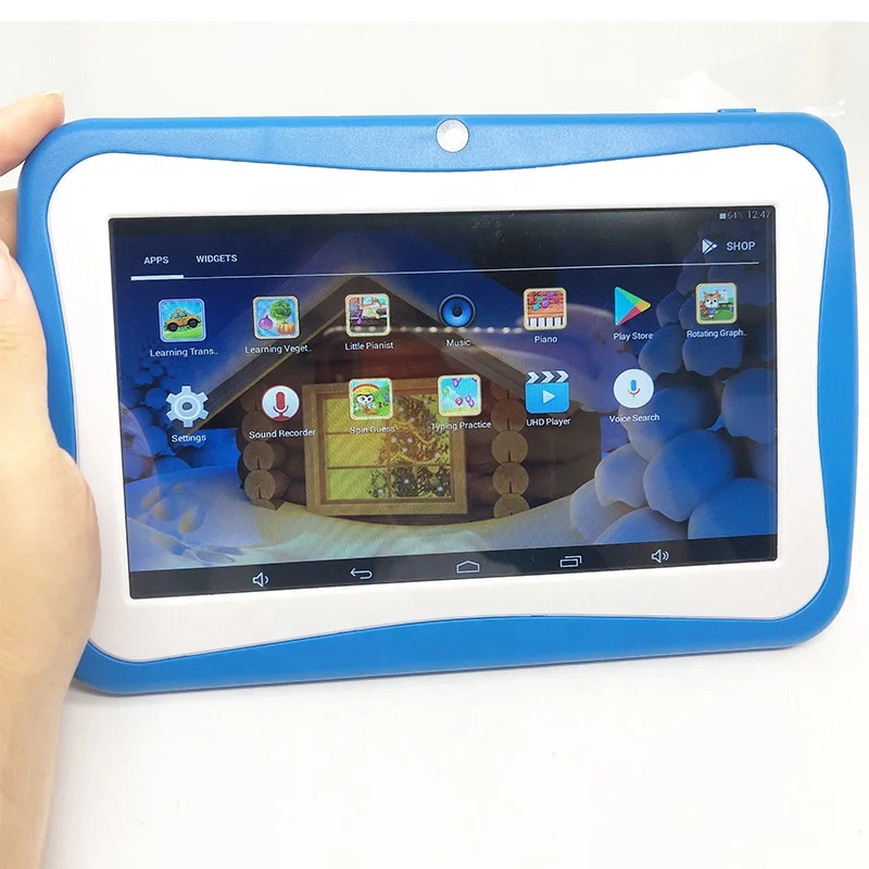 Q7 table touch screen android smart table pc with 4GB/8GB Storage capacity Educational tools for kids