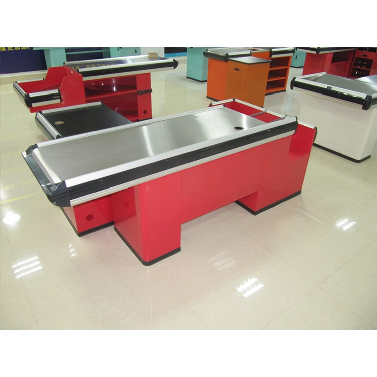 Высококачественные розничные магазины оборудование для супермаркетов оптовые кассовые счетчики на продажу