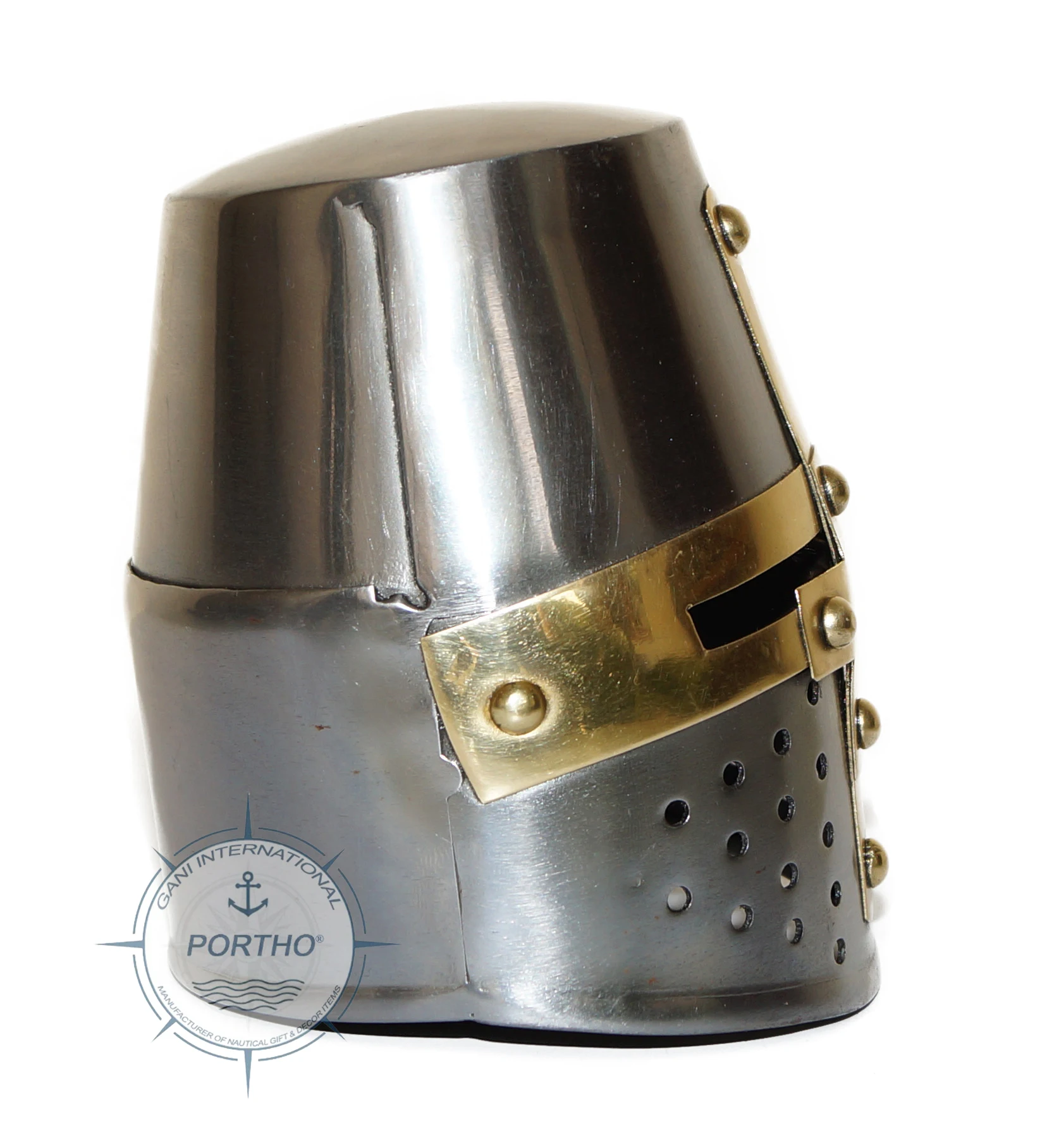 Templar Crusader Armour Medieval Knight Mini Helmet Home Decor Collectible Item