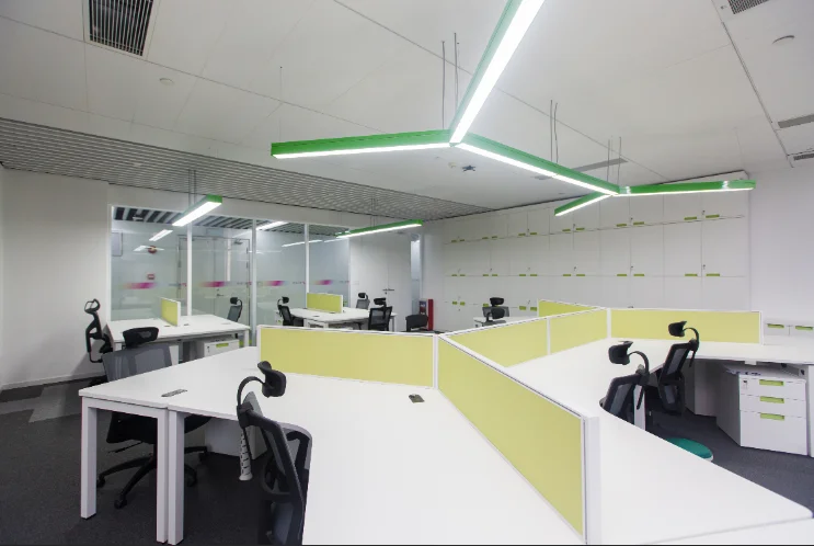 Factory Customized White employee staff Modern Office Desk  escritorios modernos de oficin Computer Workstations Desk