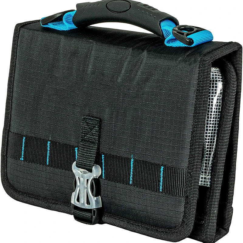 Wholesale Custom Logo Heavy TPU Corrosion-Resistant Zippers Fishing Gear Jig Bag Portable Folding Fishing Bag