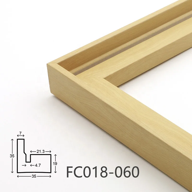 Simple black and white polystyrene PS photo frame moulding