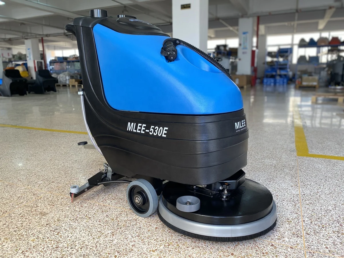 MLEE-530E House Keeping Villa Shop Office Floor Scrubber Cable Floor Cleaning Machine Prices