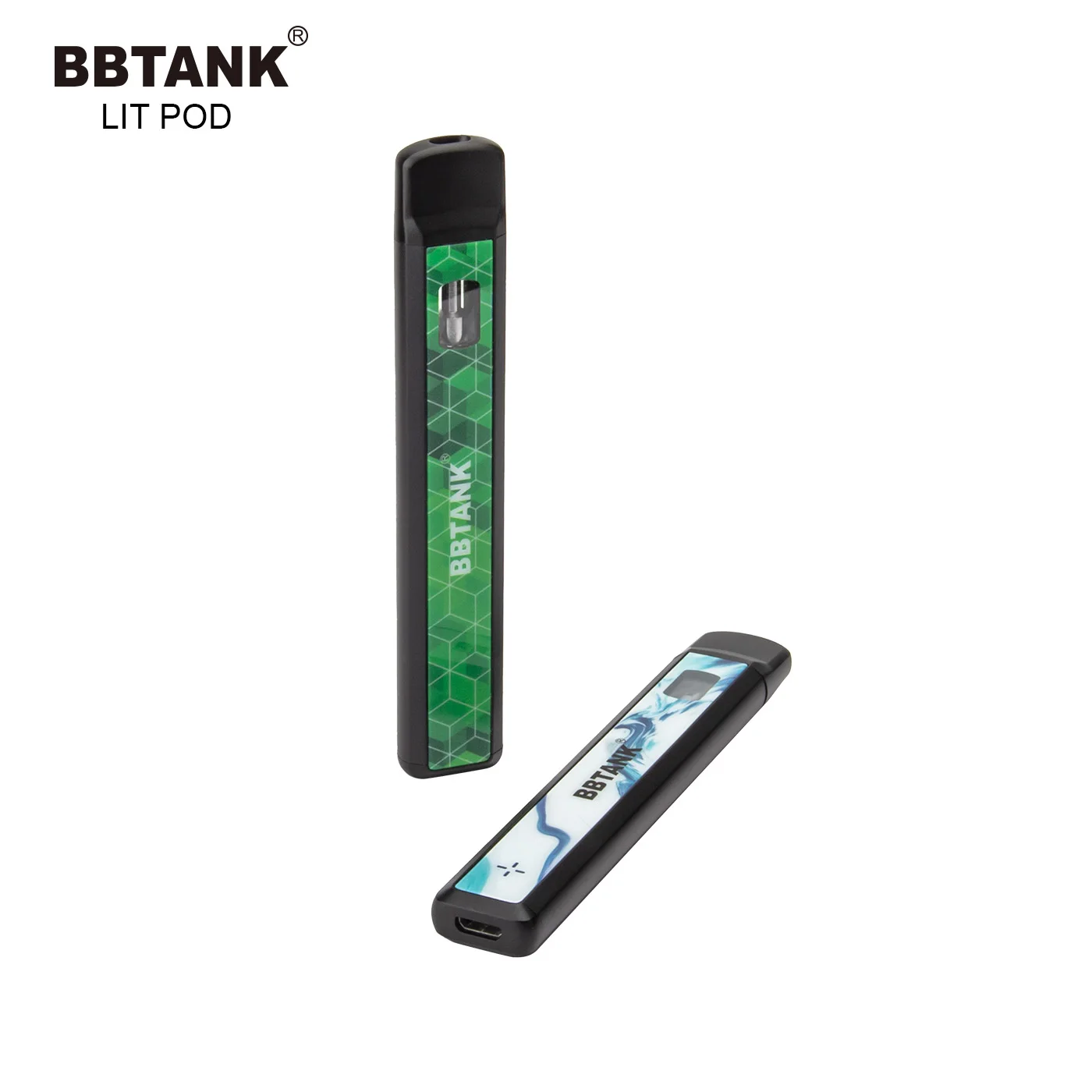 Canada market empty cbd vapes 1.0ml vape pen kits cbd oil vaporizer with 350mAh rechargeable battery