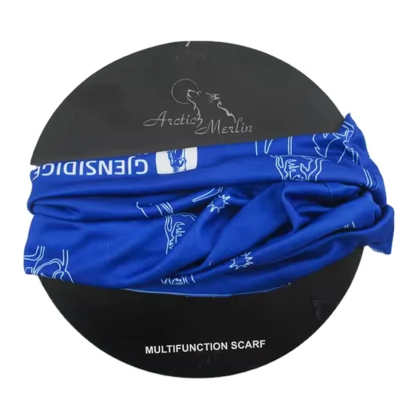 custom hangtag packing Multifunctional Digital Printing polyester seamless bandana