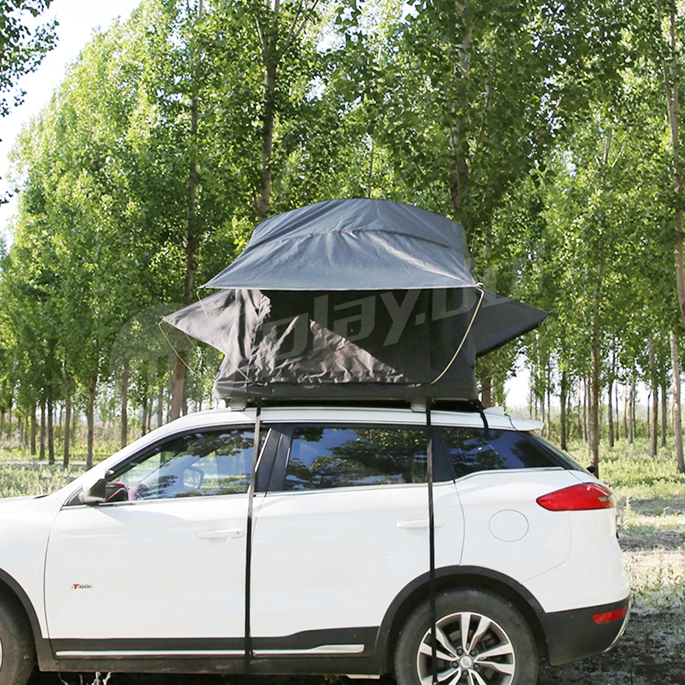 Unistrengh 4x4 car camping rooftop tent 4 person waterproof vehicle roof top tent for curved roof