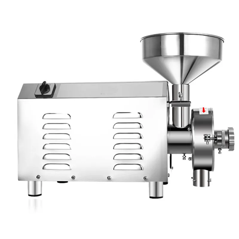 Electric 3600W Wheat Flour Mill Grain Milling Machine grinding Mill Herb Spice Pulverizer Wheat Milling Machine