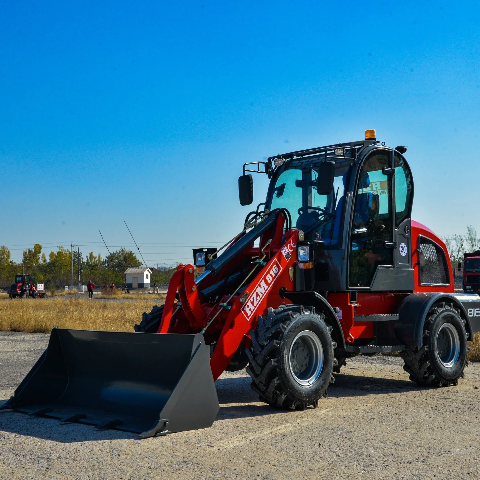 High Quality 816 Used Payloader 1.6 TonHZM Wheel Loader