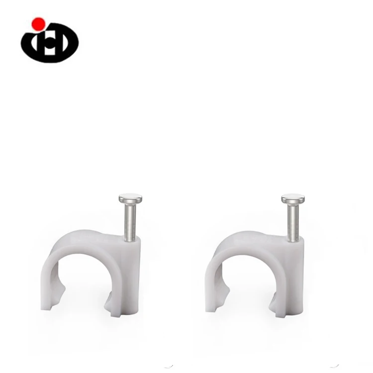 Can be customized various sizes of metal cable clip steel nail line card