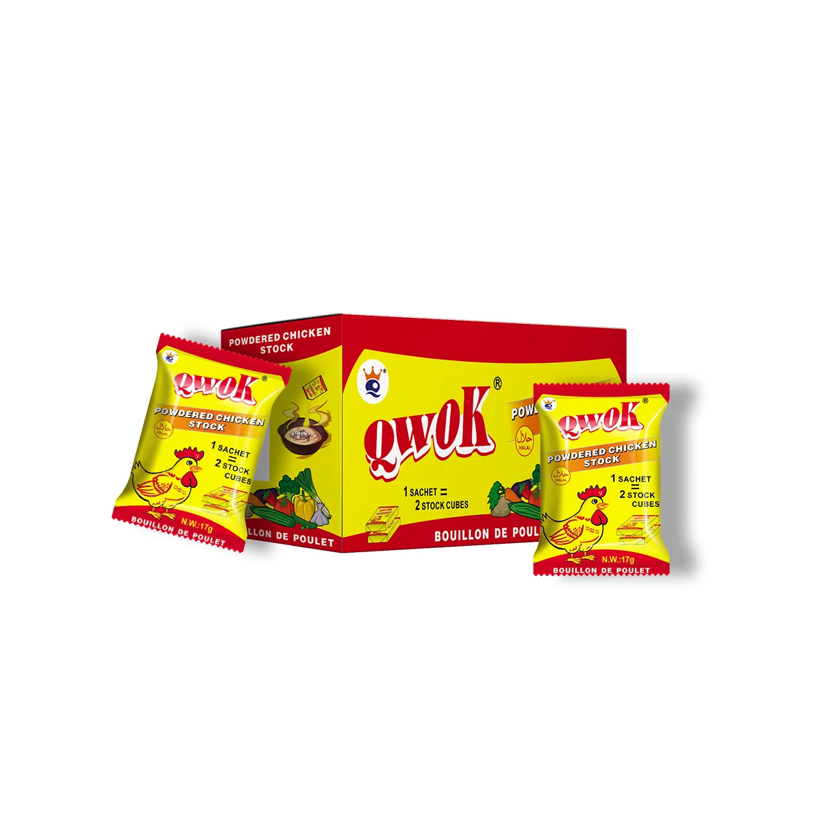 qwok series granulated chicken bouillon