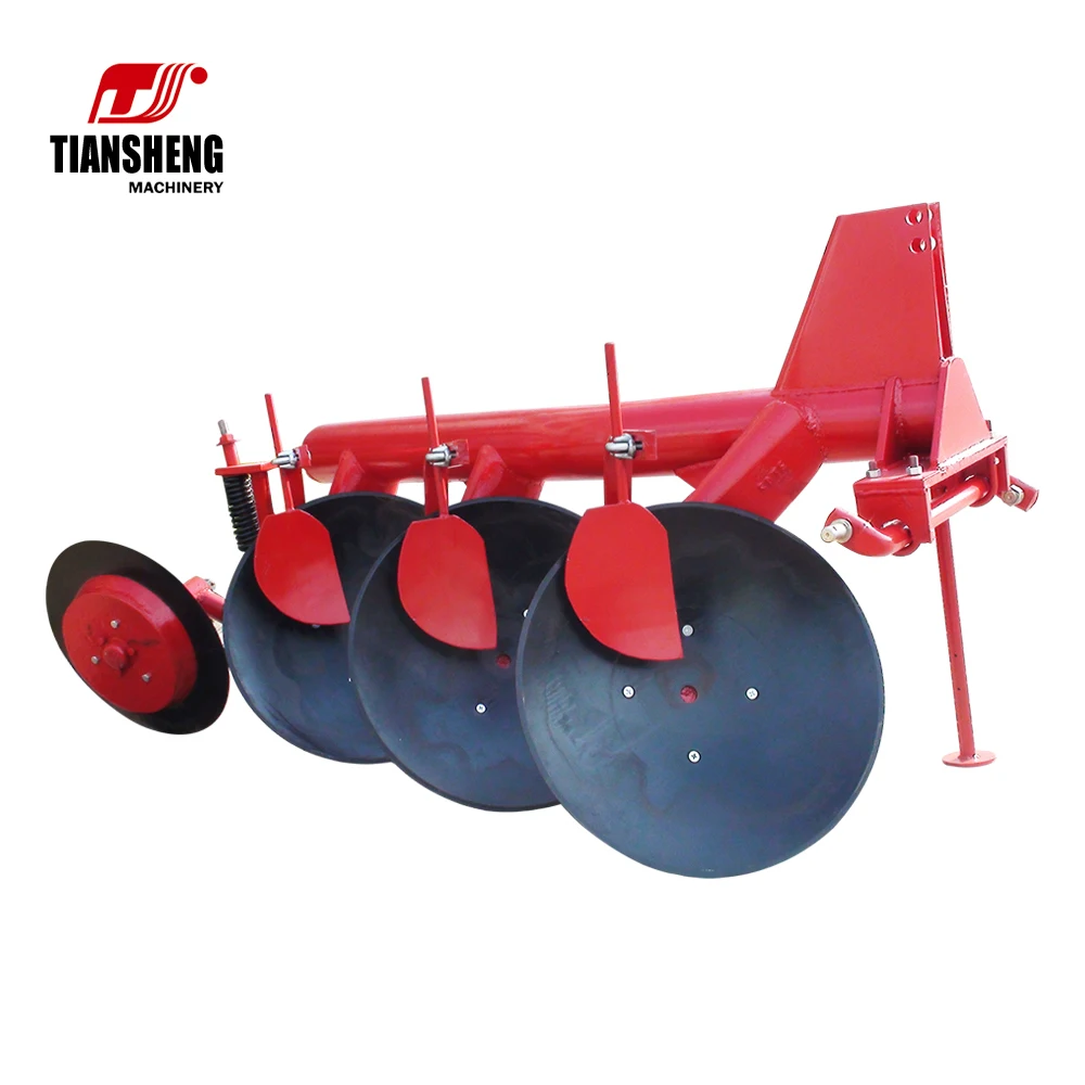TIANSHENG 3 disc plough 3 blade disc plow for tractor Plough tubular 3 discs
