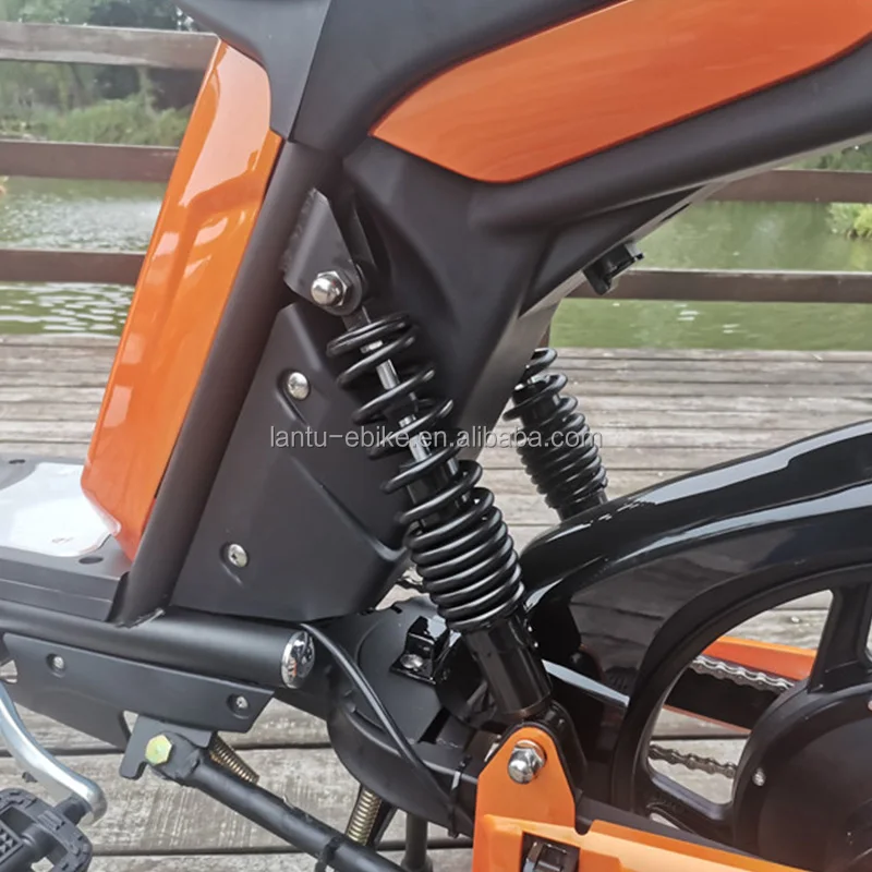 Lantu Ebike Cheap Price 18 inch 450w 48v 20Ah Pedal Assist Electric Moped Scooter for Sale