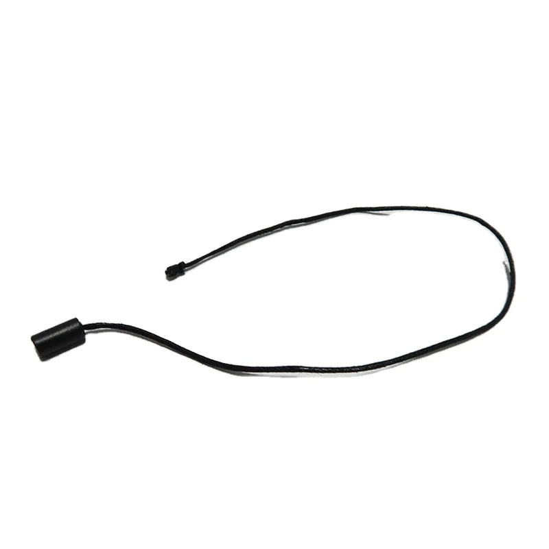 Cotton Clothes Garment Hang Tag String Wax Rope Snap Lock Pin Loop Fastener Ties For Tags