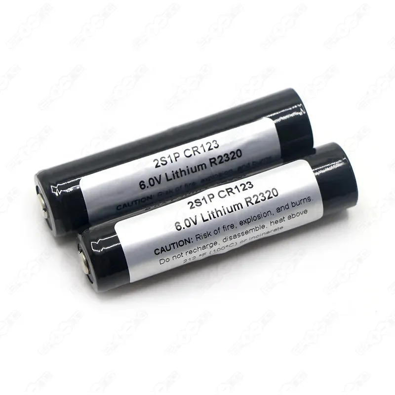 High Quality CR123 Rechargeable Lithium Battery Pack 1500Mah Battery For Camera