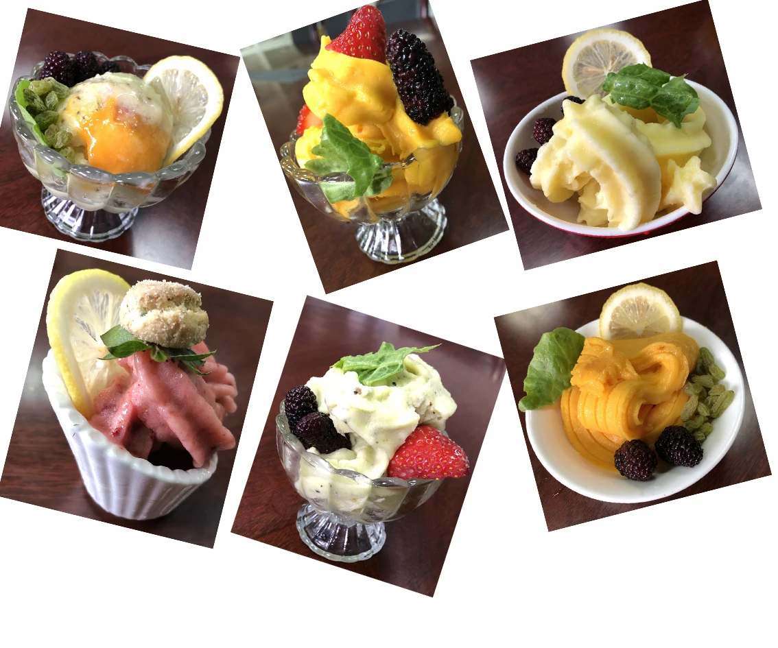 Mini Portable Soft Ice Cream Making Machine Household Hot Selling Ice Cream Maker Machine