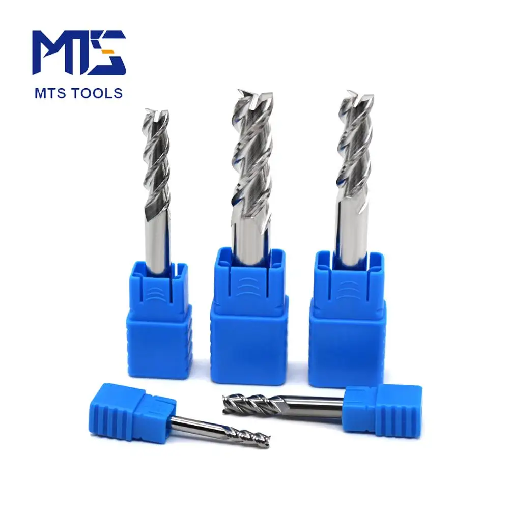 HRC45 solide carbide milling cutter for aluminum MTS china manufacturer