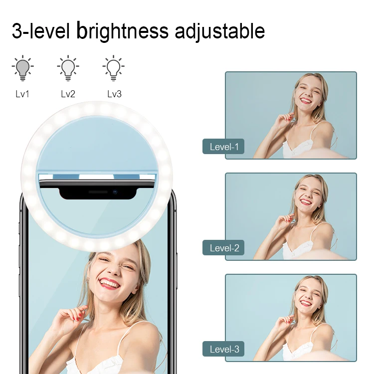 selfie ring light