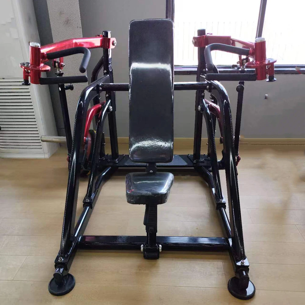 Commercial gym machines fitness equipment Plate loaded  Professional Shoulder press with dual handle for gym center use