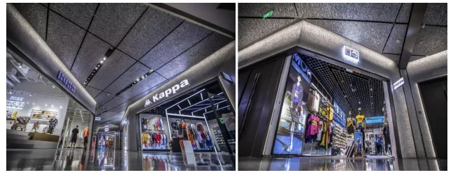 lightweight decorative translucent aluminum perforated ceiling panel