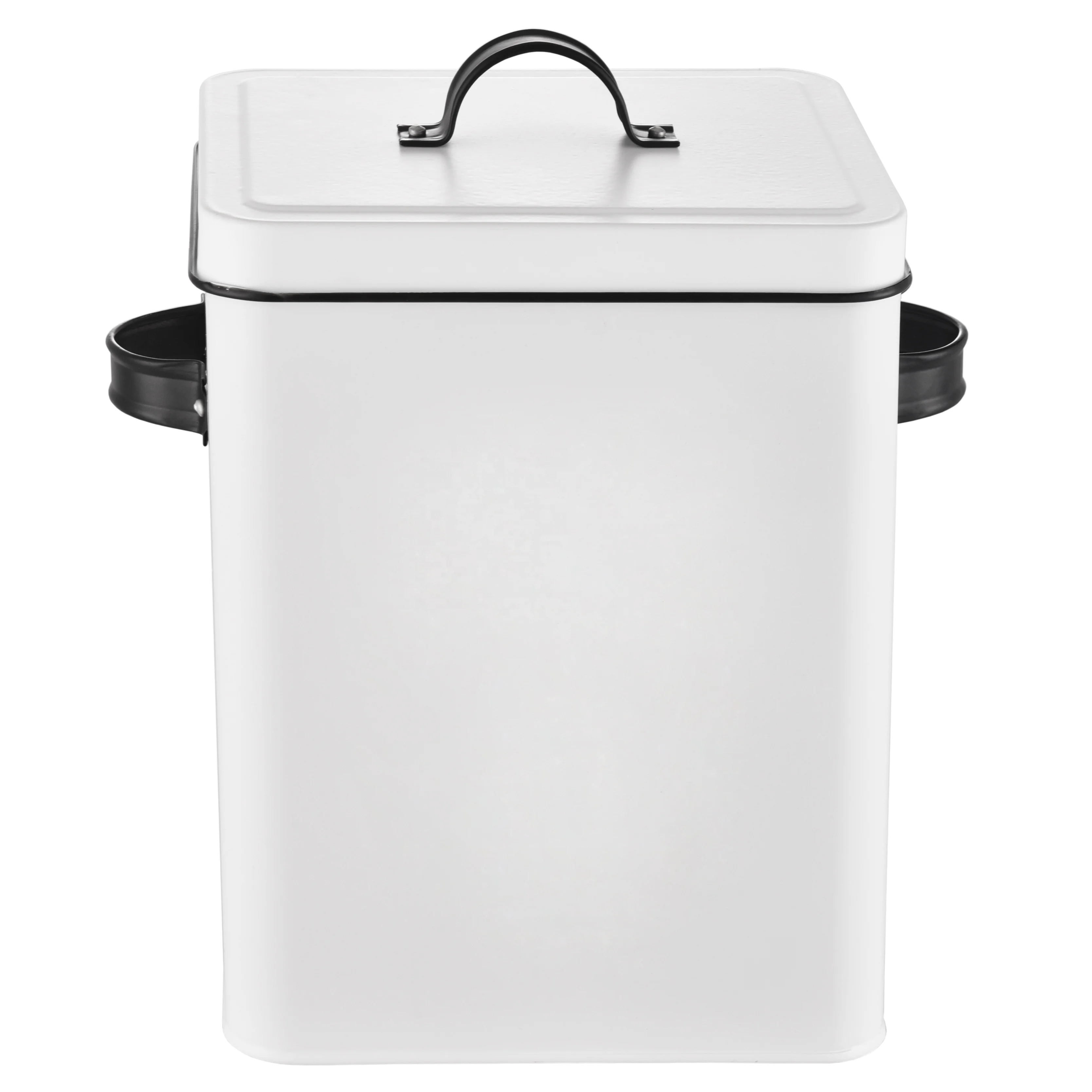 Whole Housewares Laundry Detergent Container Tin Farmhouse Metal Laundry Powder Soap Dispenser With Scooper