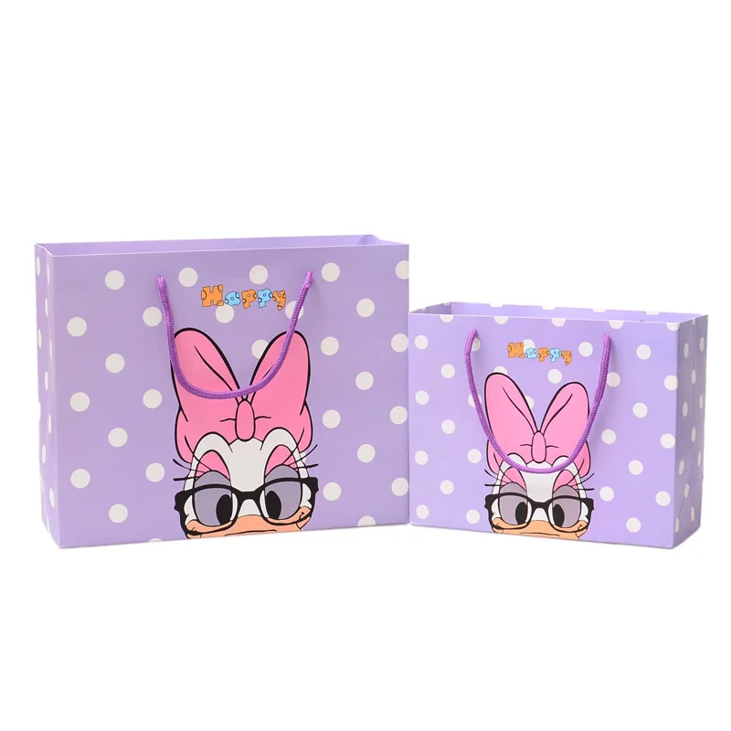 Factory wholesale pink shopping bag custom carton bag carton shopping bag in stock