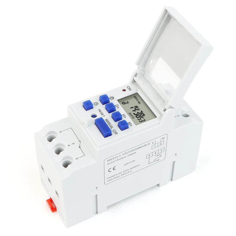 THC15A rail type time control switch 220V automatic power off timer AHC15A timing switch Time switch