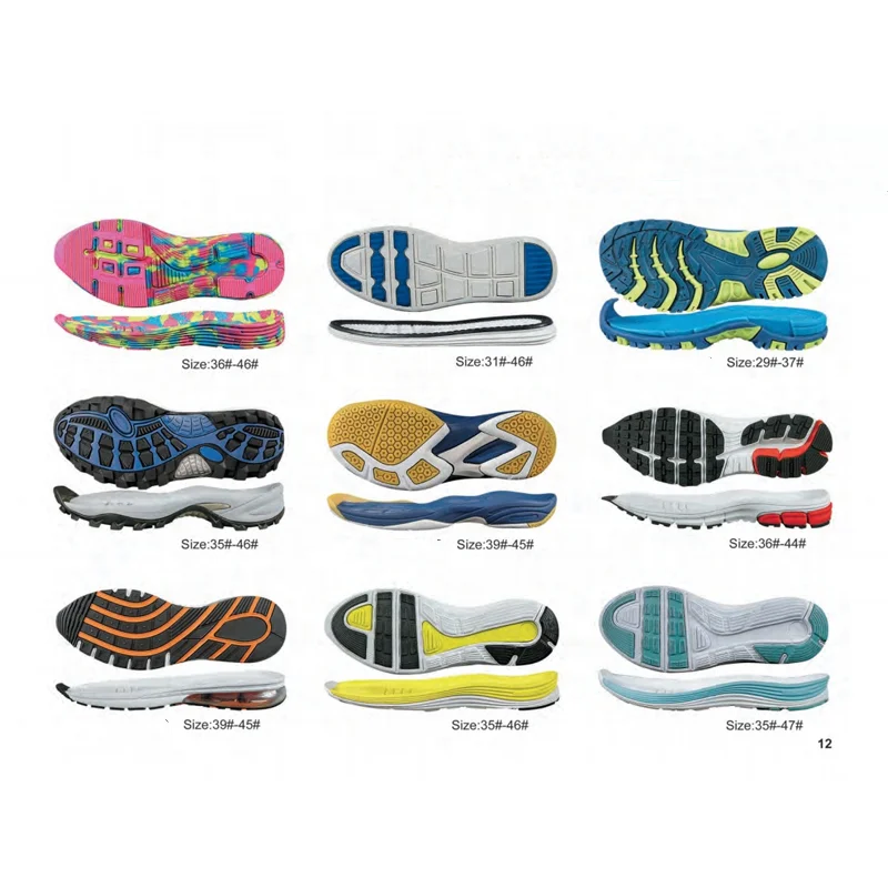 Hot sell OEM EVA rubber casual sport running sole china wholesale shoe outsole with competitive price